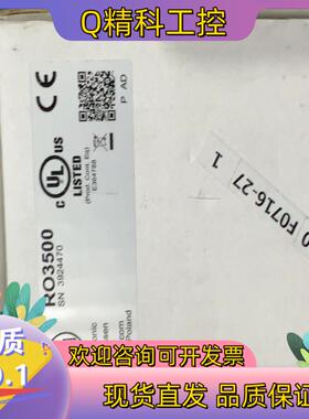 现货易福门编码器 RO3500 全新 联系