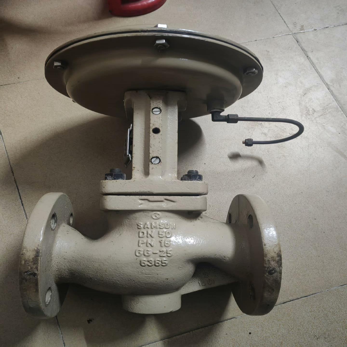 （设备配件）萨姆森比例阀控制阀3241 口径DN50+膜头3271。功能