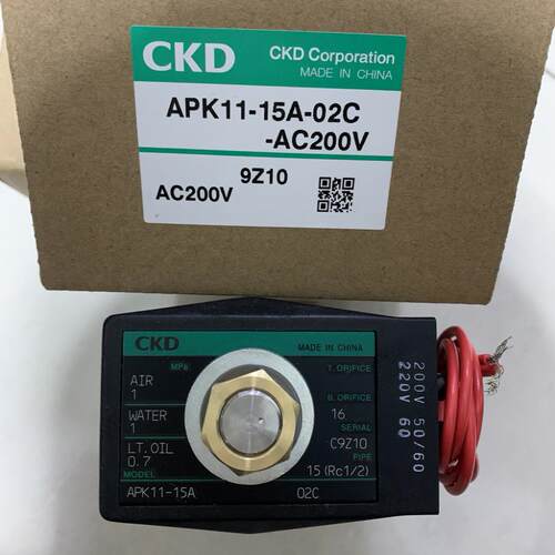 CKD电磁阀APK11-15A-02C-AC200V AC110V议价
