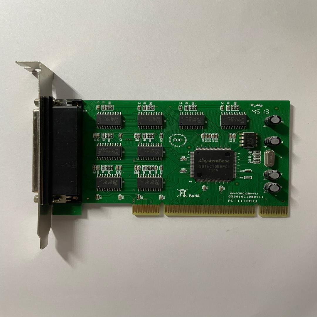 PCI转8串口卡MM-PCI16C1058-8S采集卡 现货
