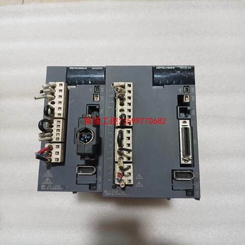【荣强工控】拆机三菱MR-J3-100A,MR-J3-200AN各一台，