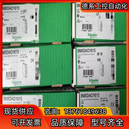 模块BMXDAO1615全新原装正品现货 照图发货，1