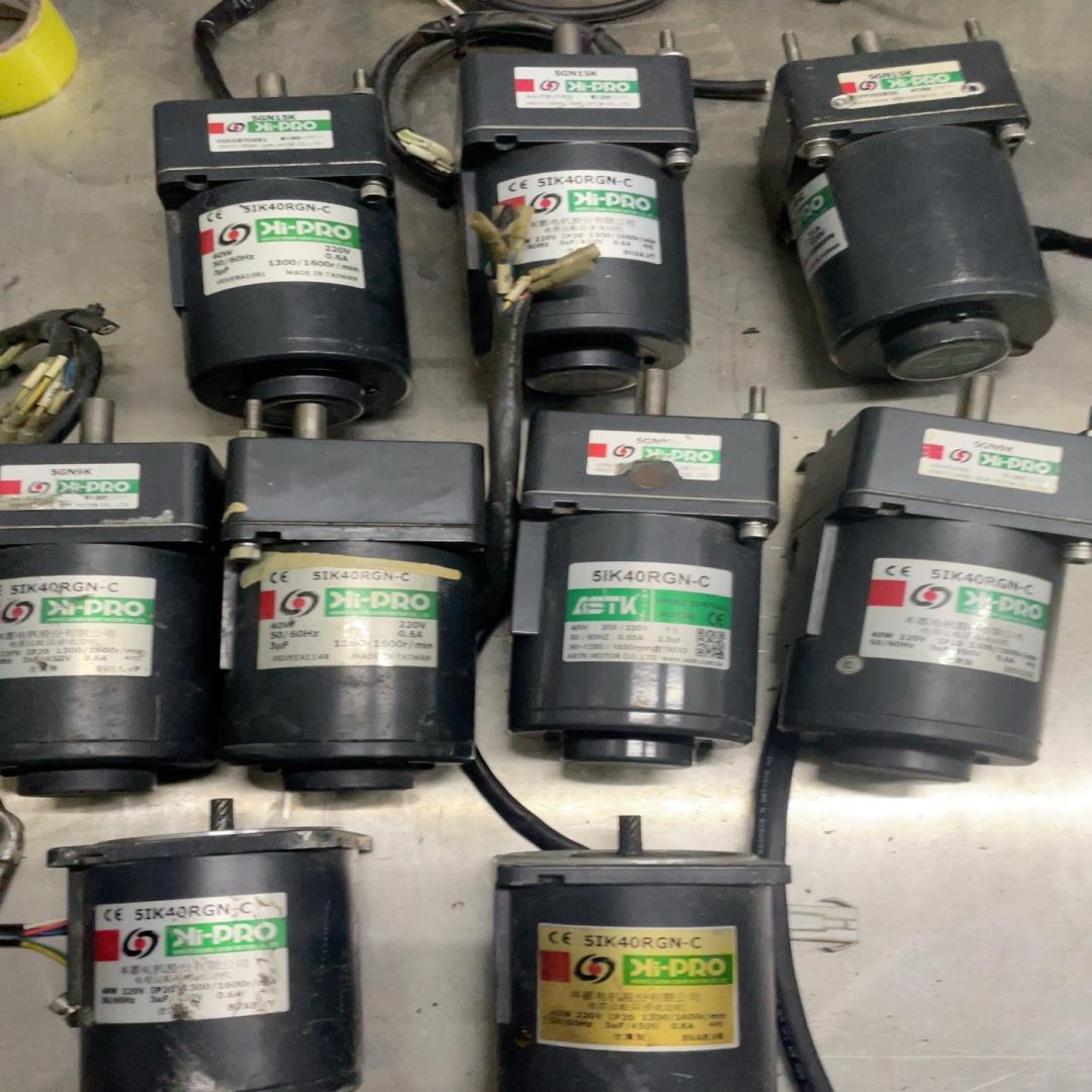 [德峰]台湾本都电机5IK40RGN-C，减速机5GN9K，拆机下来