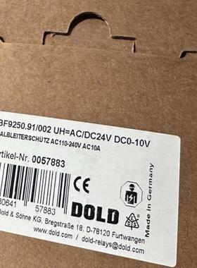 全新原装多德BF9250.91/002，