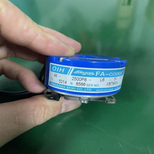 （设备配件）多摩川编码器TS5214N8566拆机9成新，功能正常。