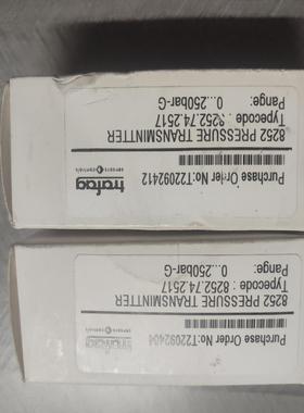 [德峰]trafag压力传感器0-250bar,型号8252.74.