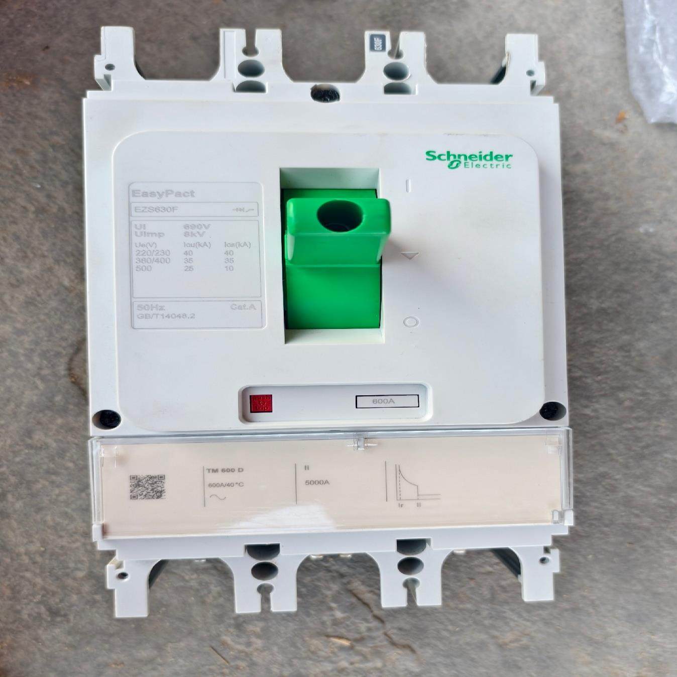 EZS630F塑壳断路器，3P600A，EZS630F议价