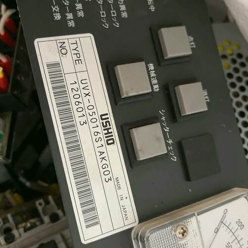 （设备配件）ushio电源uvx-05016s1akg03主板