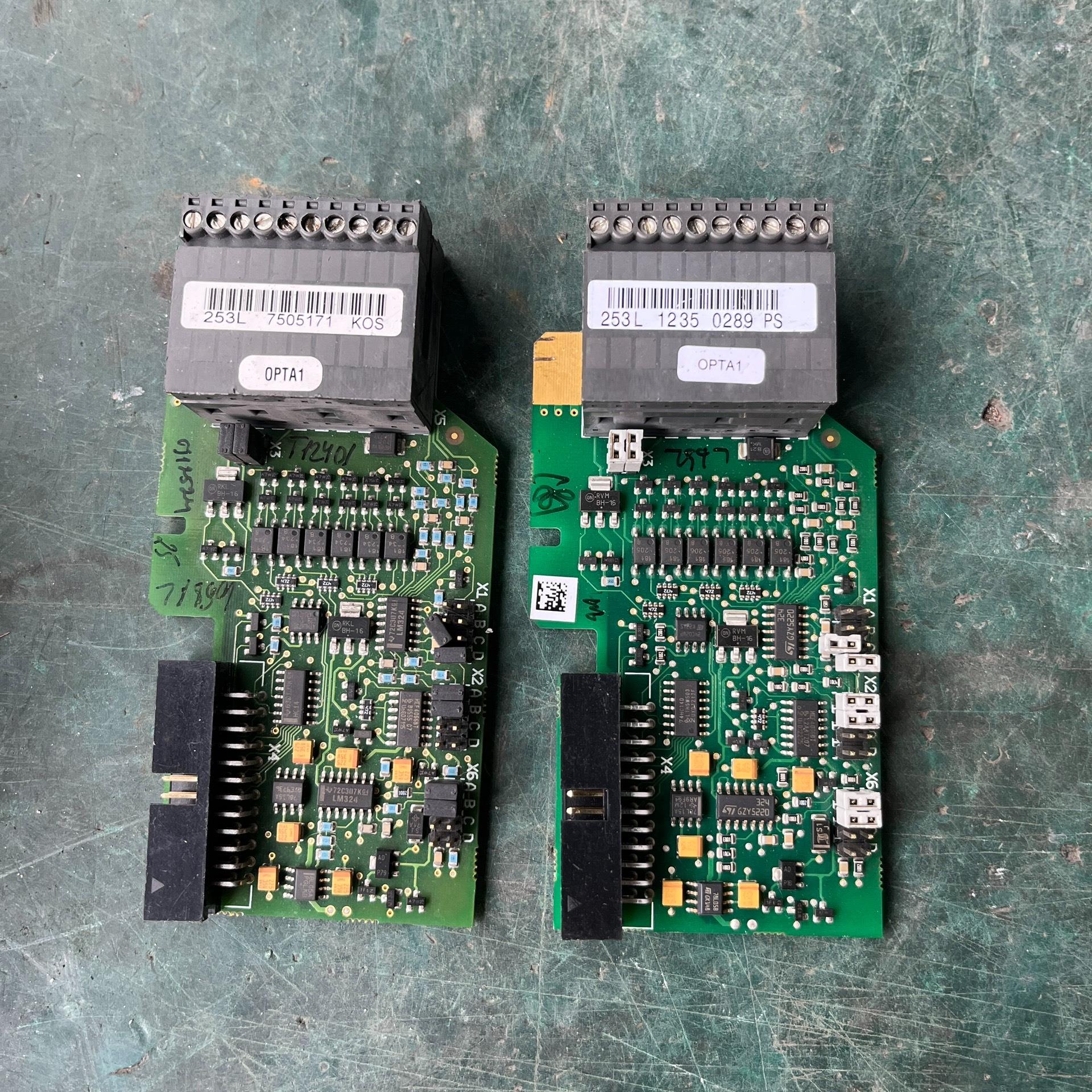 伟肯变频器IO板通讯板，OPTA1、OPTA2，