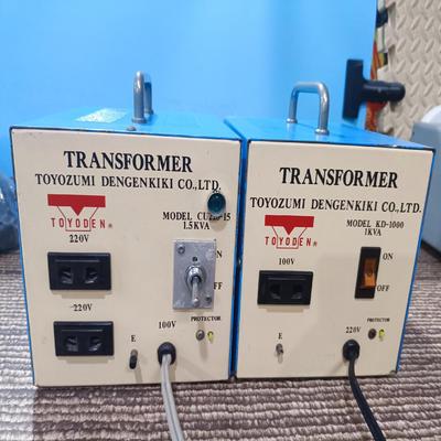 原装丰澄变压器220V转100V ，功率 1000V