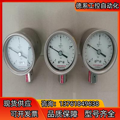 centrotherm直接式压力表 超高纯气体压力表  不锈
