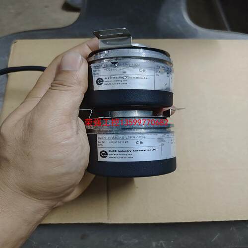 【荣强工控】宜科编码器EB58G15-L5PR-1024，成色所示，功能