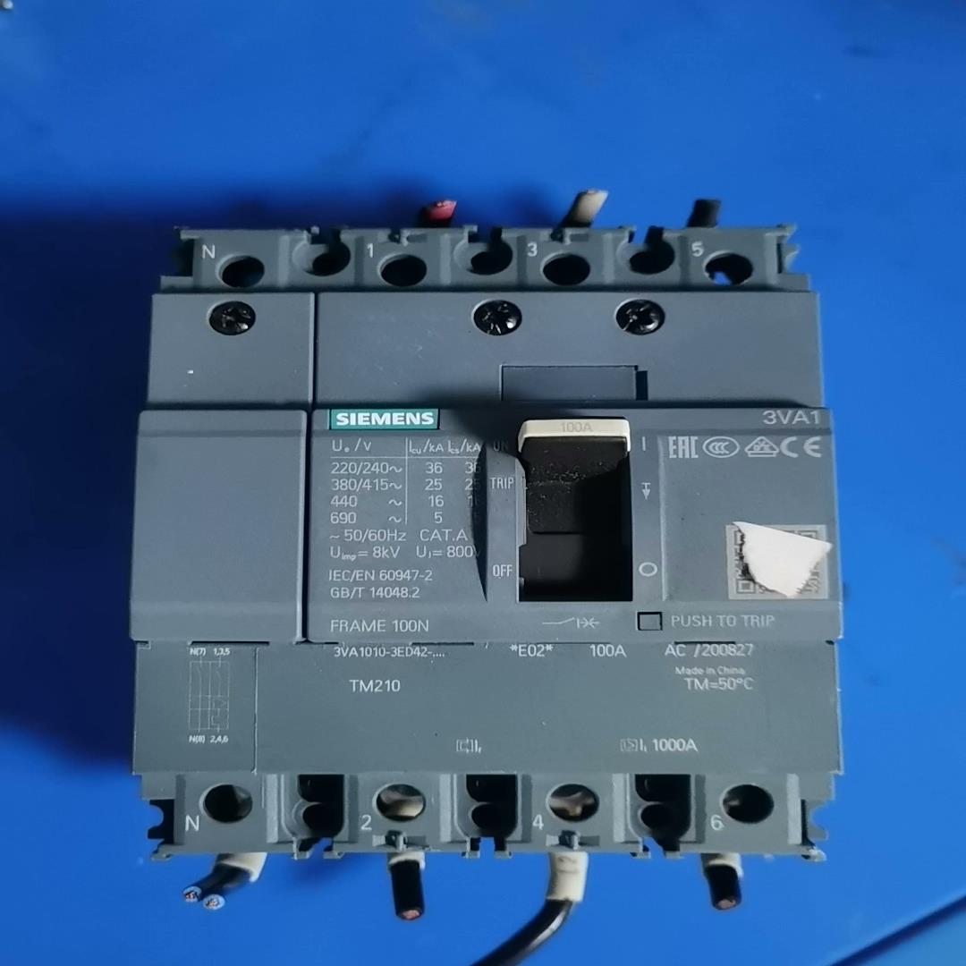 [德峰]西门子断路器3va1116-5ed42-0aa0 100A