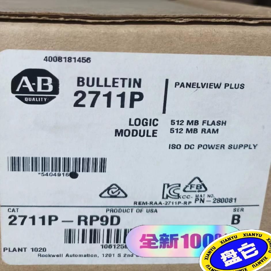 罗克韦尔 AB 2711P-RP9D  全新议价