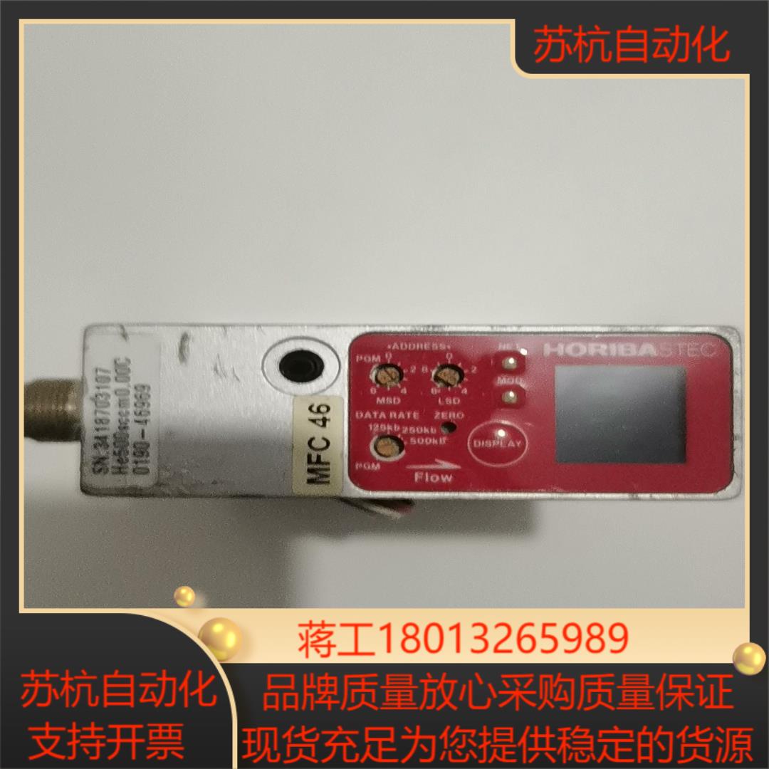 HORIBA STEC压力式质量计D514MG，工人拆时议价