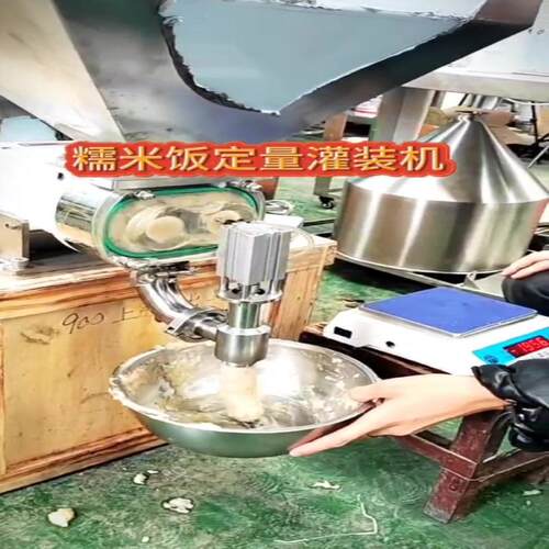 （设备配件）糯米饭定量灌装机，伺服定量灌装机#八宝粥灌装机#