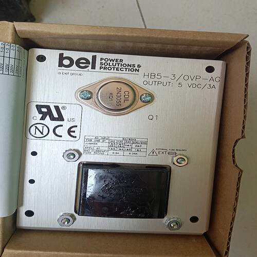 Bel HB5-3/OVP-AG 原装正品 5V 线性电源模