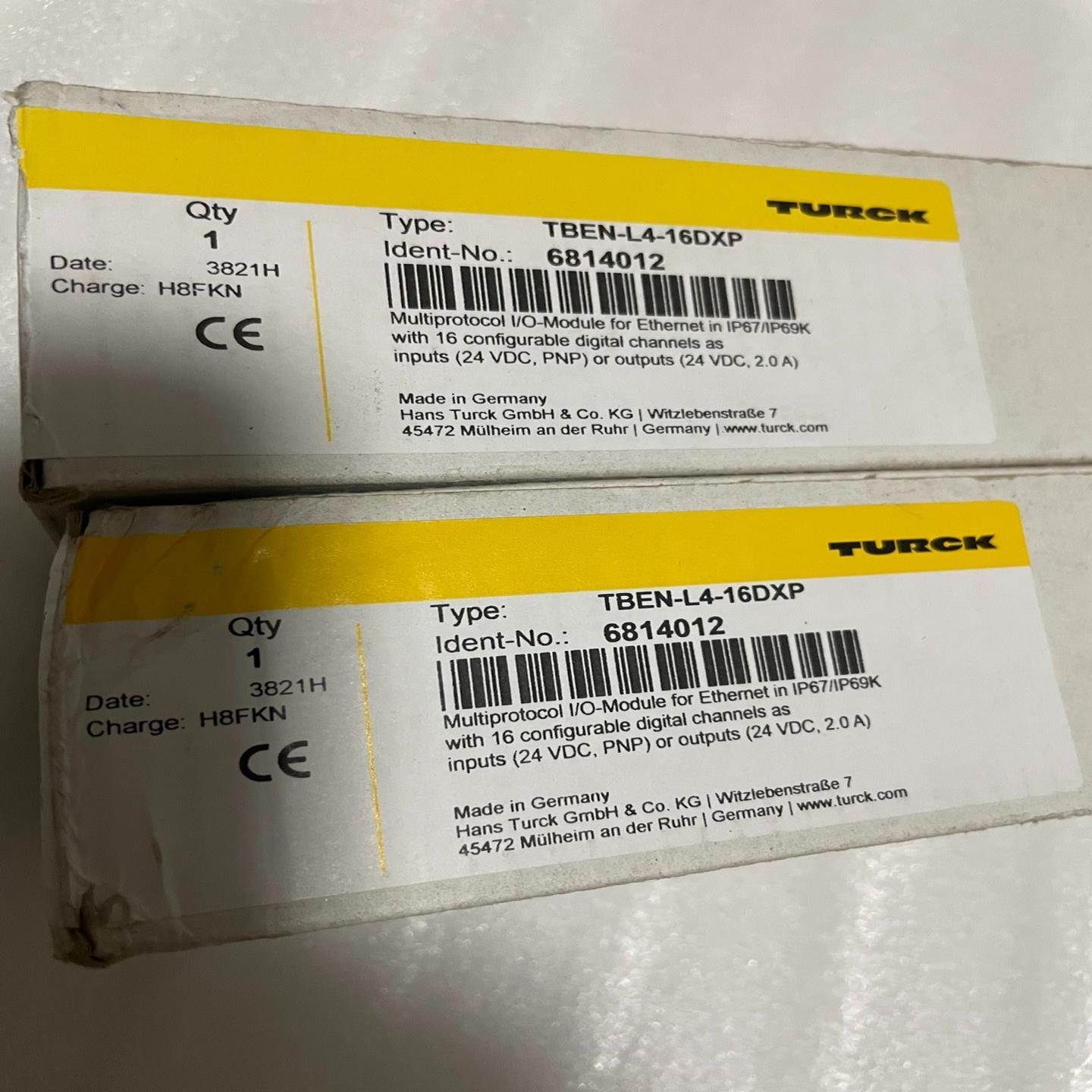 图尔克io模块tben-l4-16dxp