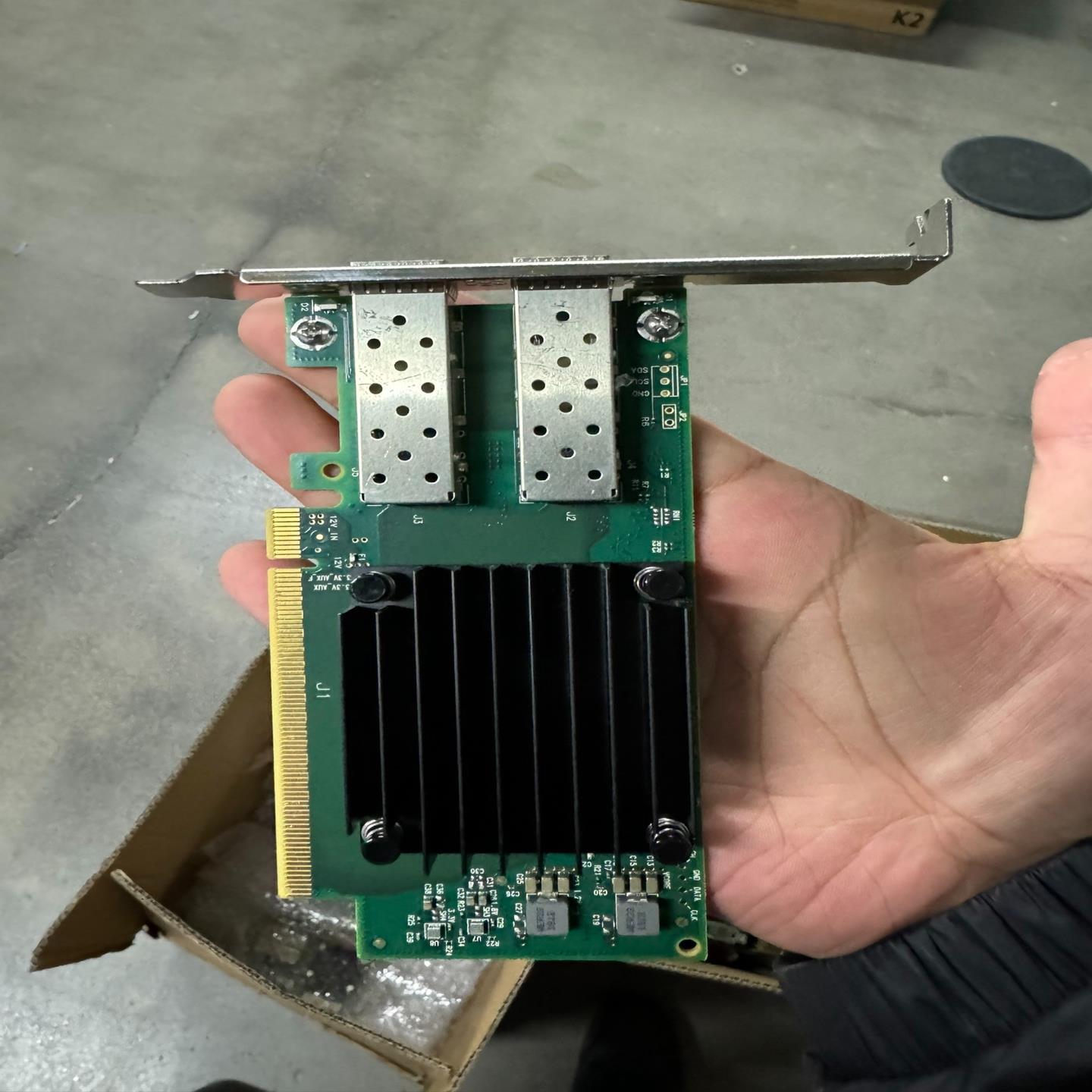 （设备配件）MCX512F-ACAT 25G网卡 迈络思CX5 25G卡