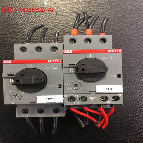 ABB马达保护器型号MS116-2.5还有一个是MS116-