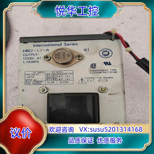 POWER-ONE控制器电源HB12-17-A成色新单议价