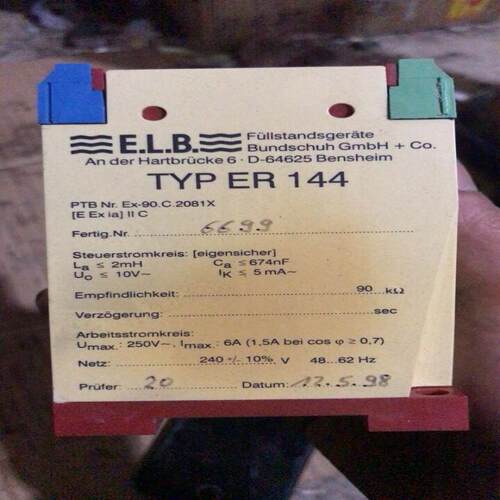 （设备配件）TYP ER144德国E.L.B，拆机的，包好，成色如图，8