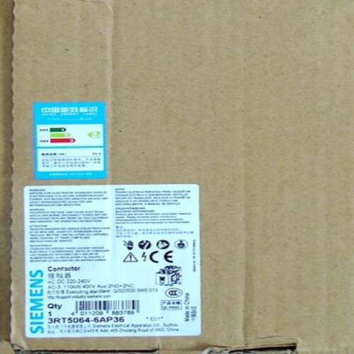 接触器3RT5064-6...6 3RT5064/5065/5066-6AP36/6AF36 220V 110V