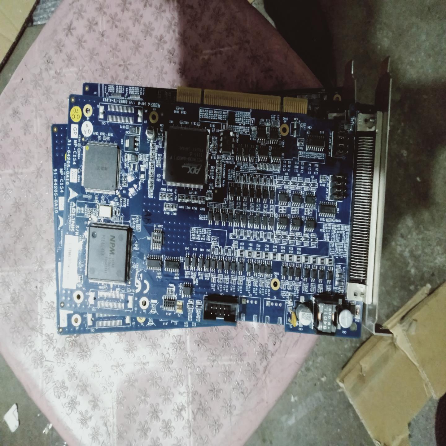 ADLINK凌华MP-C154 4轴伺服运动控制卡。MP-C
