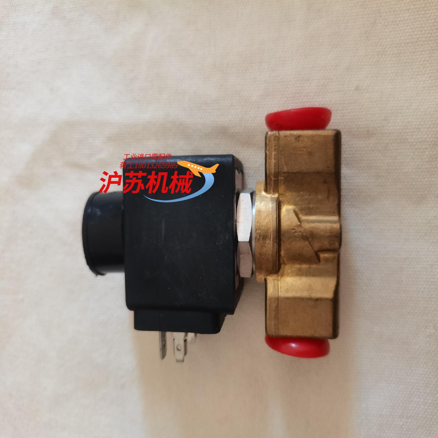 派克纯铜电磁阀，全新！接口四分的！