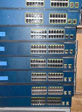Cisco WS-C3560V2-24PS-S/E24口百兆