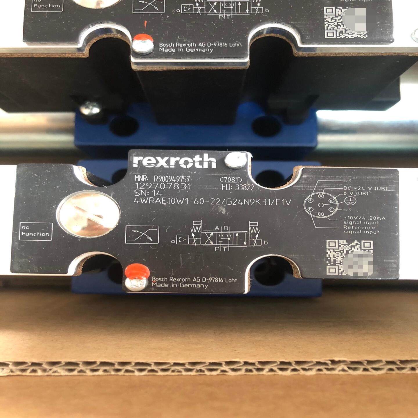 力士乐比例阀R900949757  4WRAE10W1-60