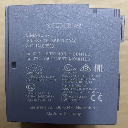 【工控自动化】S7132-6BF00-0BA0议价