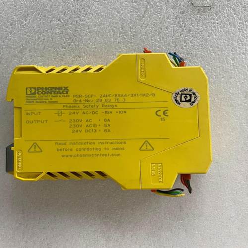 菲尼克斯安全继电器PSR-SCP-24UC/ESA4/3X1