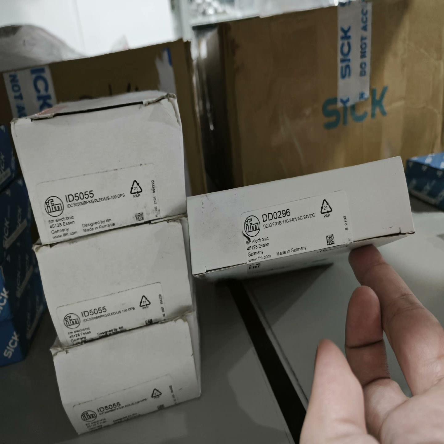 ID5055电感式接近开关全新原装正品德国IFM易福门IDC