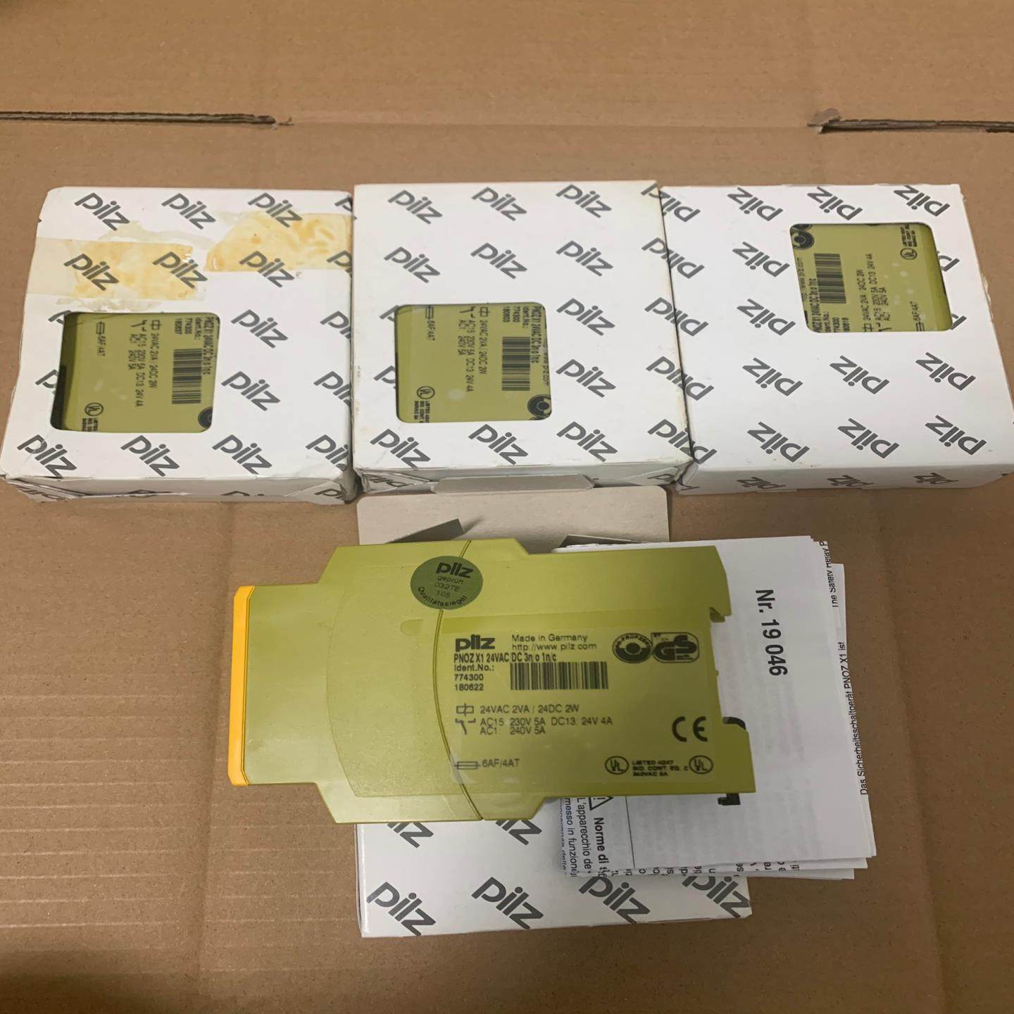 PILZ皮尔兹全新原装PNOZ X1安全继电器 货号7