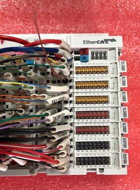 倍福主机EK1101，模块EL1889，3块，EL288