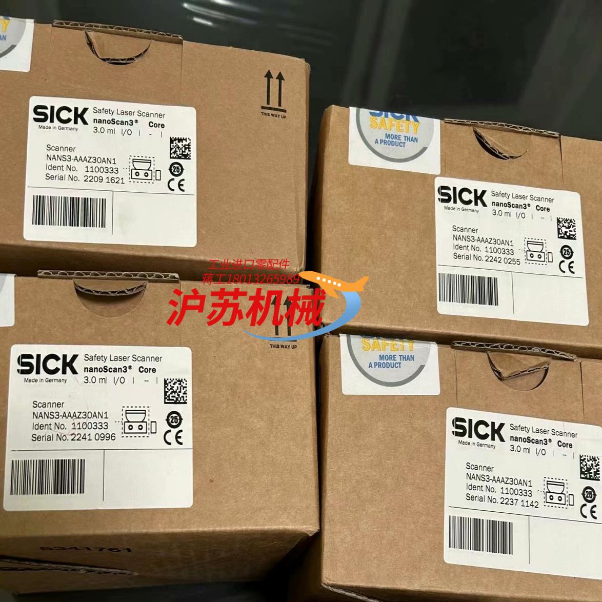SICK西克NANS3-AAAZ30AN1激光雷达，年份新