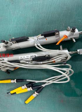 拆机SMC气缸NCGBA20-0300，每个气缸上面带2条D