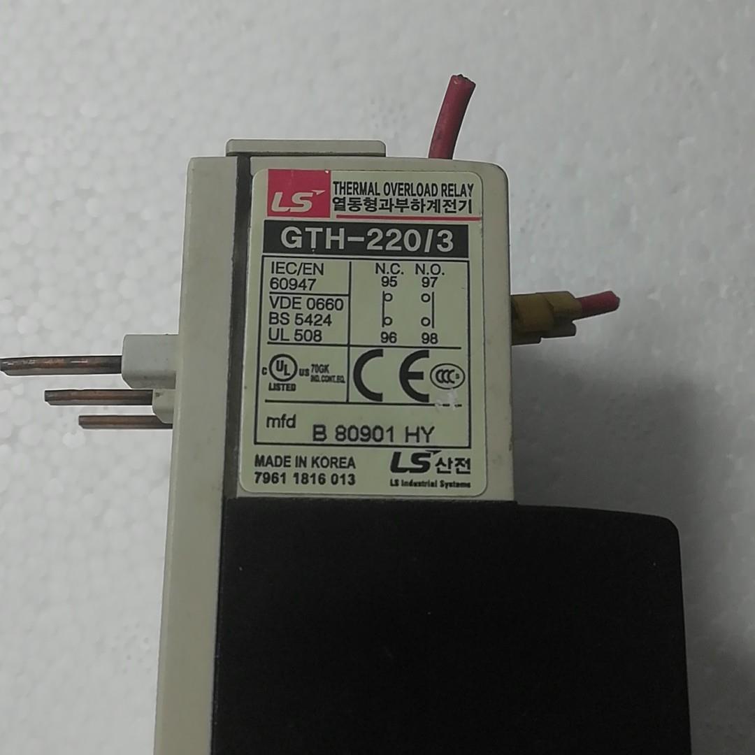 GTH-220/3   LS   过载继电器，品，外亮断