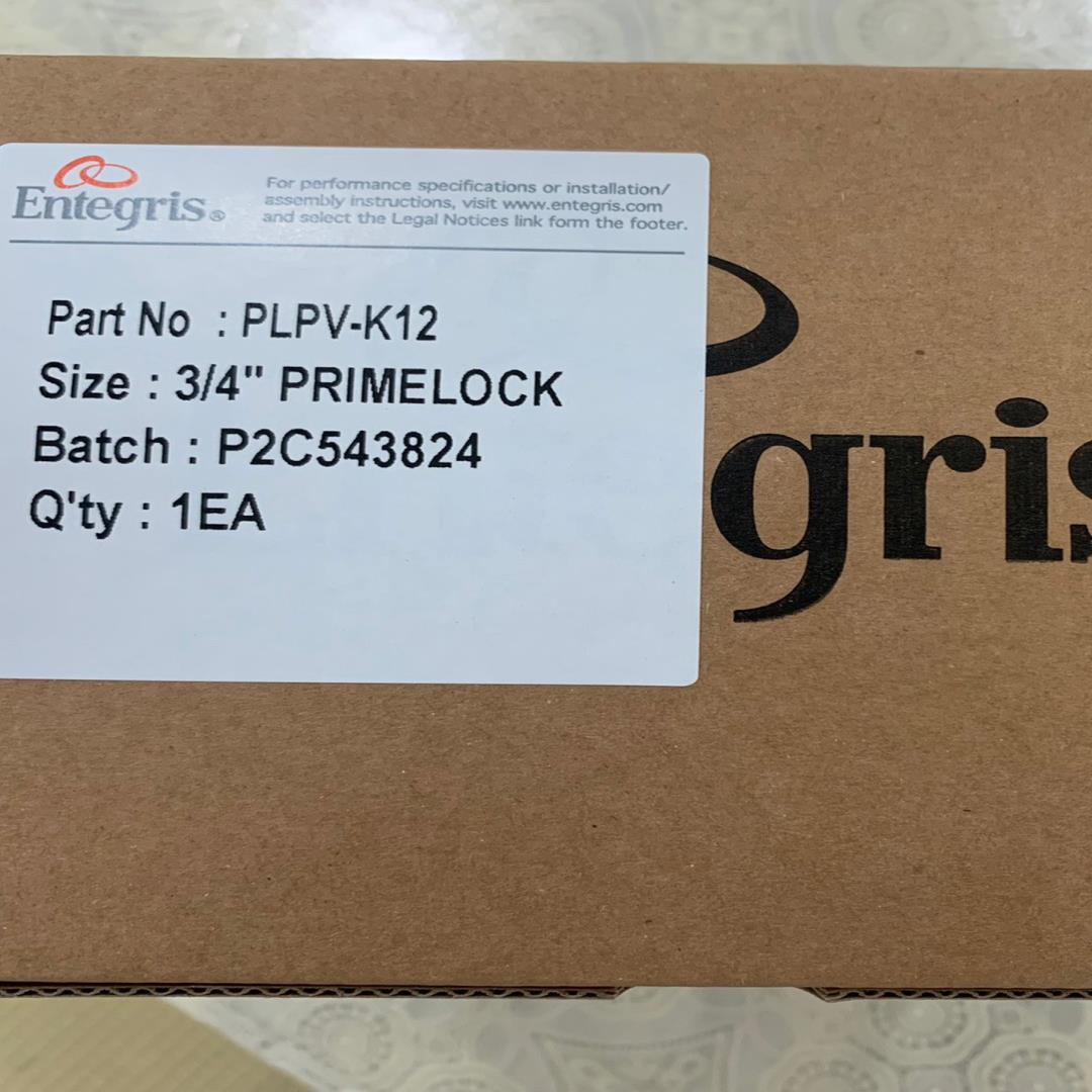 英特格3/4寸PFA气动阀PLPV-K12