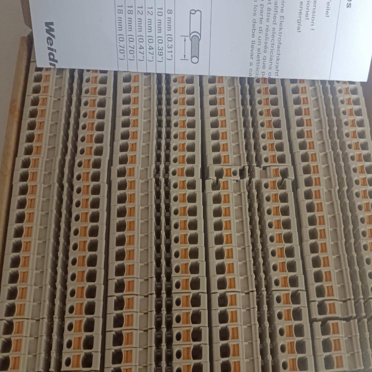 A2C 2.5魏德米勒直通型接线端子1521850000全新