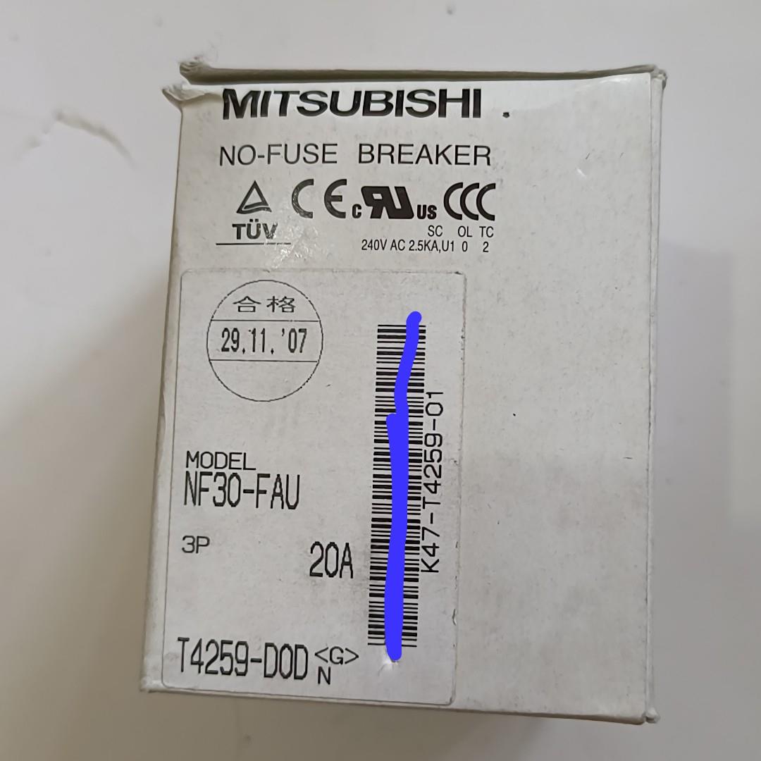 MITSUBISHI 断路器 NF30－FAU 3P 2