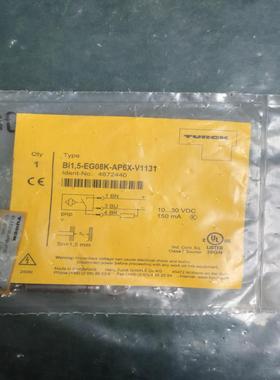 全新原装正品 TURCK图尔克 Bi1，5-EG08K-AP
