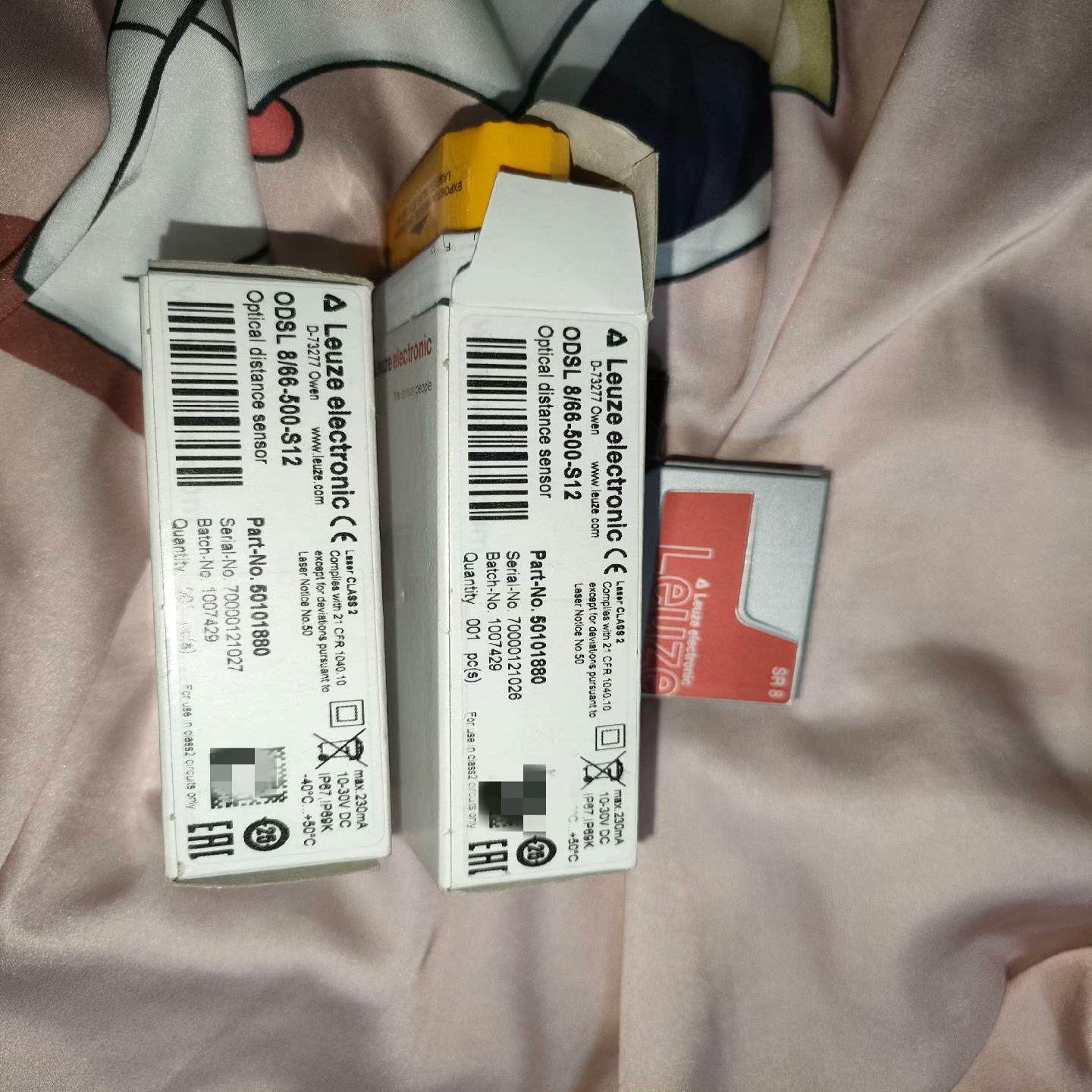 劳易测ODSL8/66-500-S12激光传感器，全新原装正