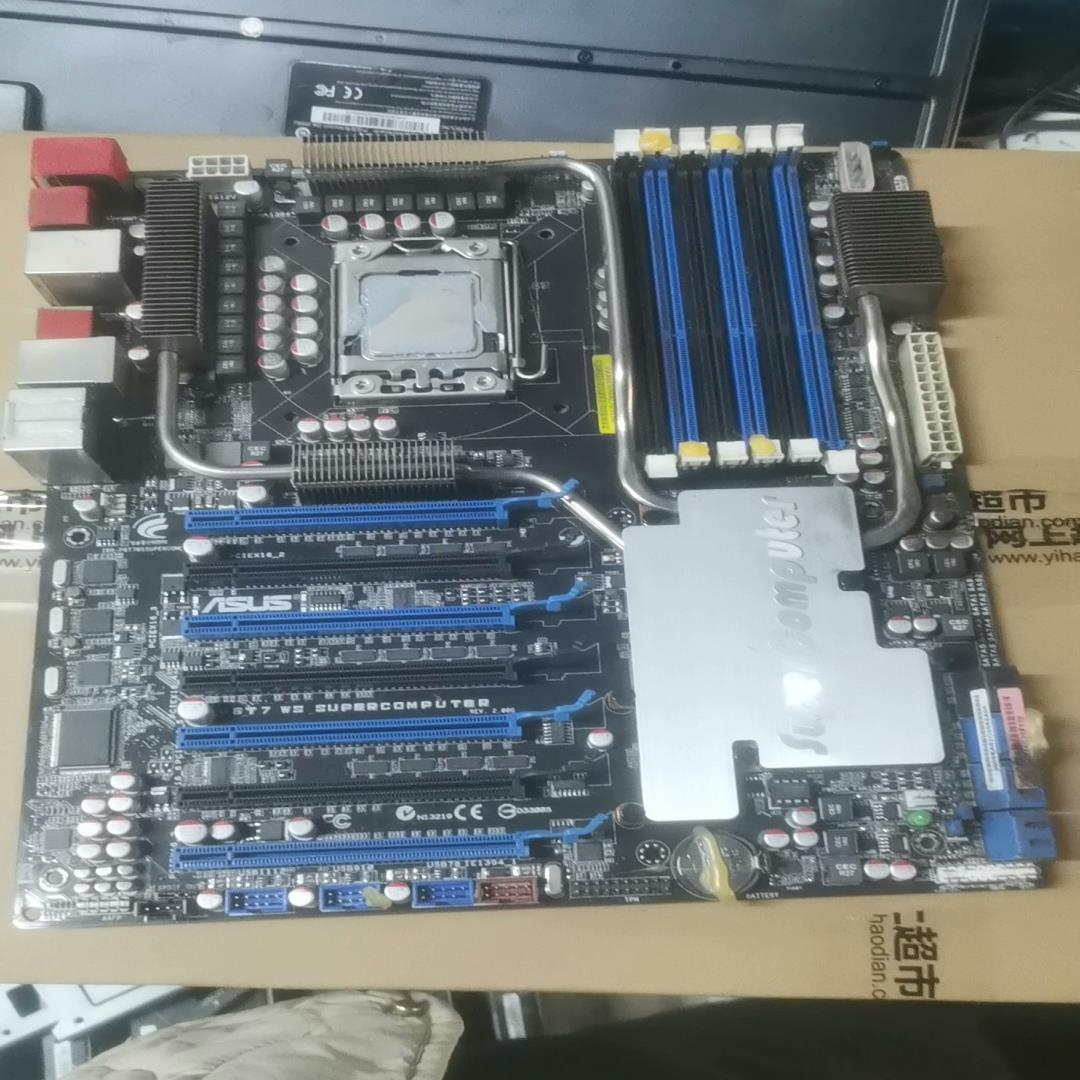 （设备配件）华硕P6T7 SuperComputer X58主板拆机的二