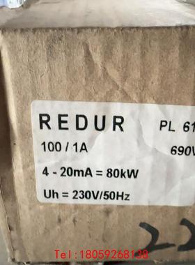 【非标价】REDUR功率测量模块PL616 100/1A 690V