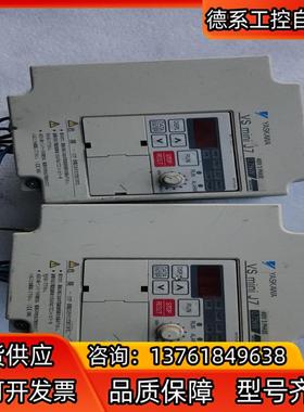 安川变频器。CIMR-J7AA40P7功能正常。成色如图。1