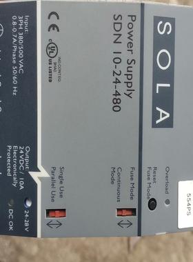 原装SOLA/HEVI-DUTY工业电源SDN10-24