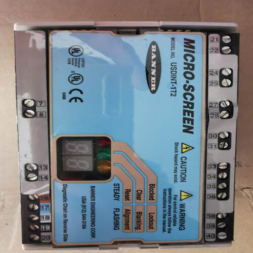 议~BANNER MICRO-SCREEN USDINT-1T2