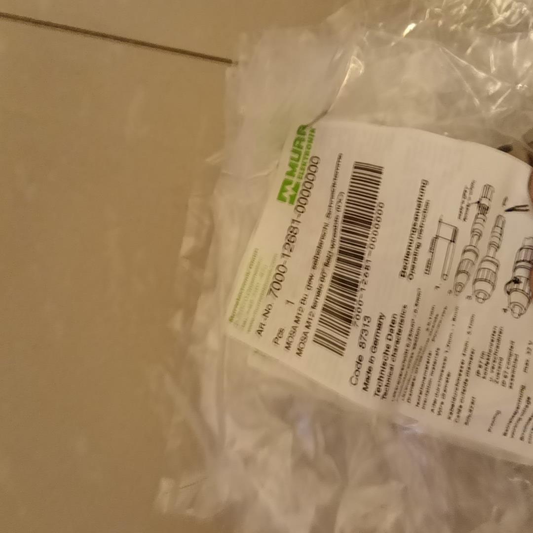 MURR穆尔连接器 7000-12681-0000000